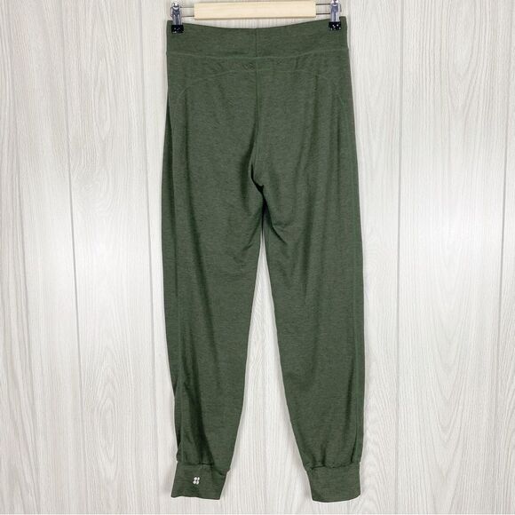Sweaty Betty | Olive Green Athletic Jogger Pants Size XS - Picture 2 of 8